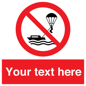 Custom No parasailing